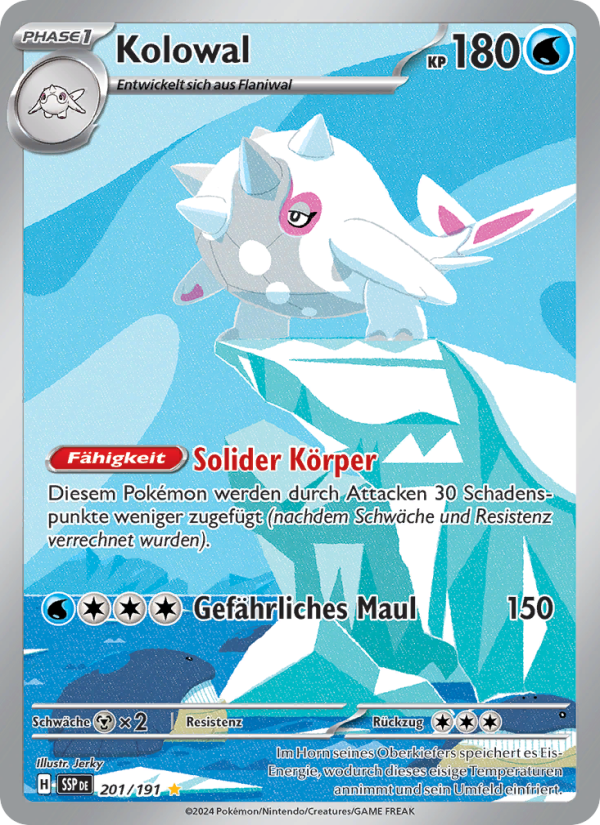 Kolowal 201 — Surging Sparks (German Pokémon TCG card)