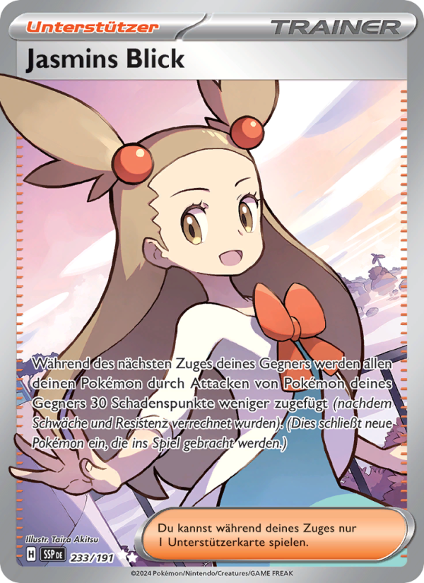 Jasmins Blick 233 — Surging Sparks (German Pokémon TCG card)