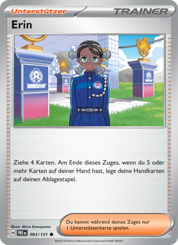 Erin 093 — Prismatische Entwicklungen (German Pokémon TCG card)