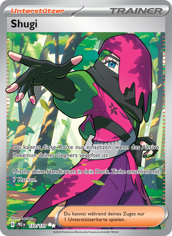 Shugi 133 — Prismatische Entwicklungen (German Pokémon TCG card)