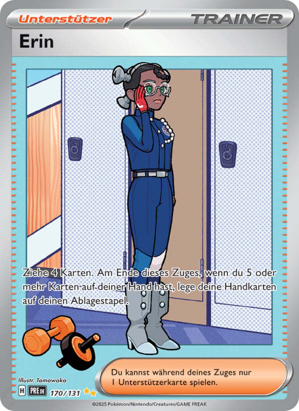 Erin 170 — Prismatische Entwicklungen (German Pokémon TCG card)