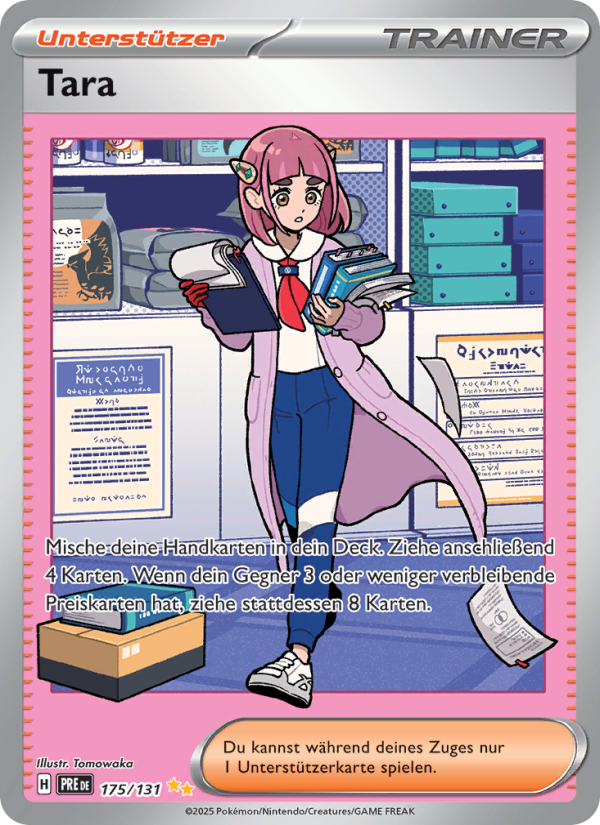 Tara 175 — Prismatische Entwicklungen (German Pokémon TCG card)