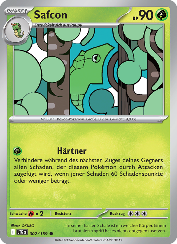 Safcon 002 — Journey Together (German Pokémon TCG card)