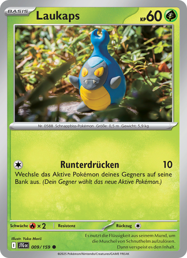 Laukaps 009 — Journey Together (German Pokémon TCG card)