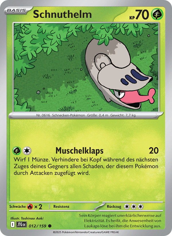 Schnuthelm 012 — Journey Together (German Pokémon TCG card)