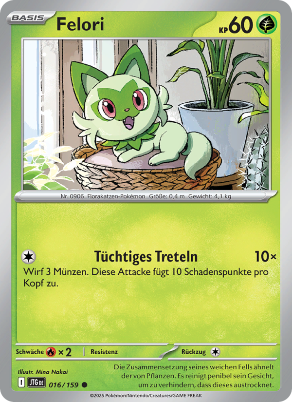 Felori 016 — Journey Together (German Pokémon TCG card)