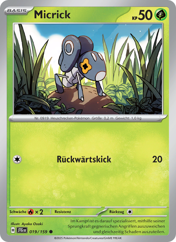 Micrick 019 — Journey Together (German Pokémon TCG card)
