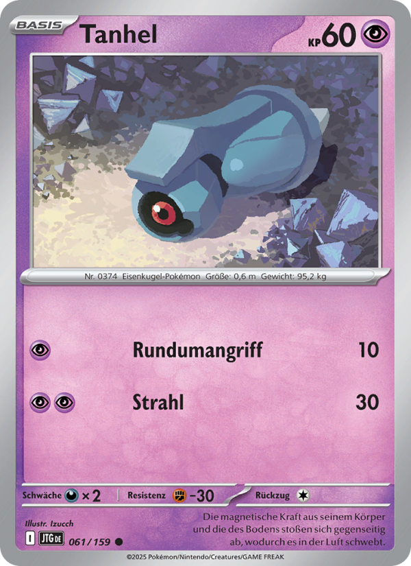 Tanhel 061 — Journey Together (German Pokémon TCG card)