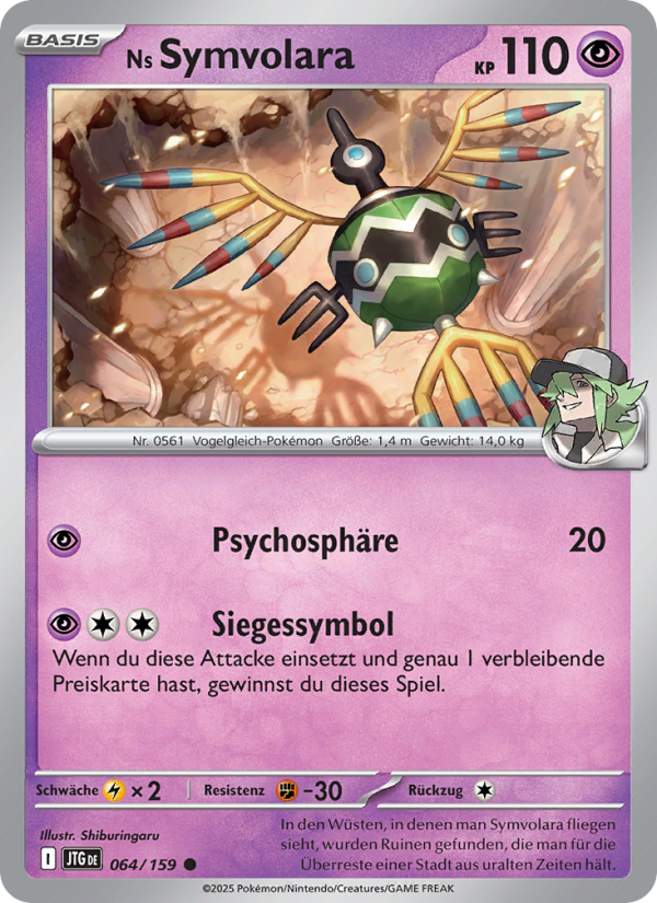 Ns Symvolara 064 — Journey Together (German Pokémon TCG card)