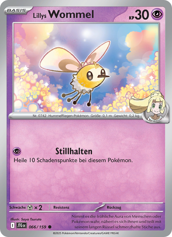 Lillys Wommel 066 — Journey Together (German Pokémon TCG card)