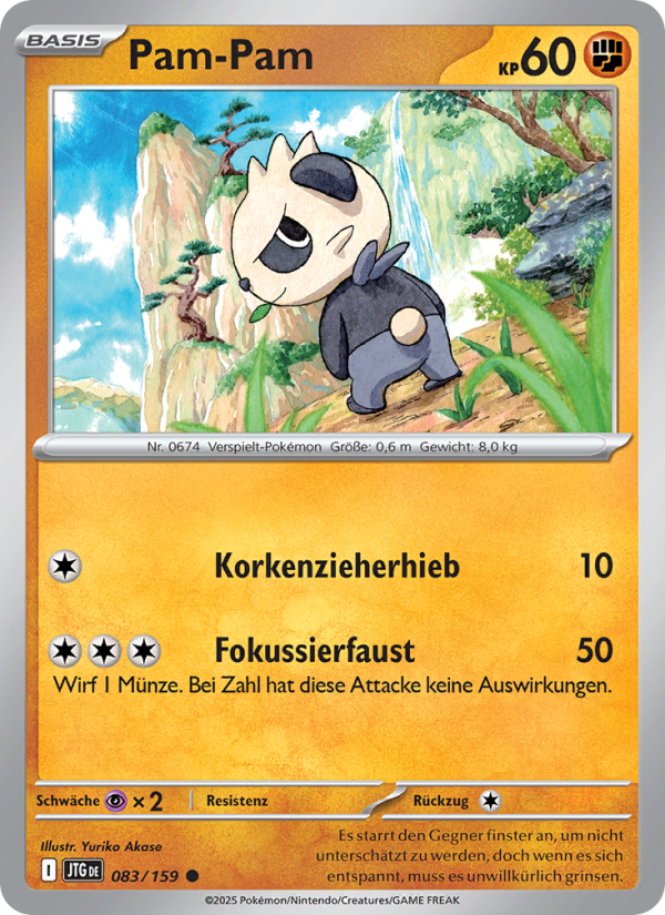 Pam-Pam 083 — Journey Together (German Pokémon TCG card)