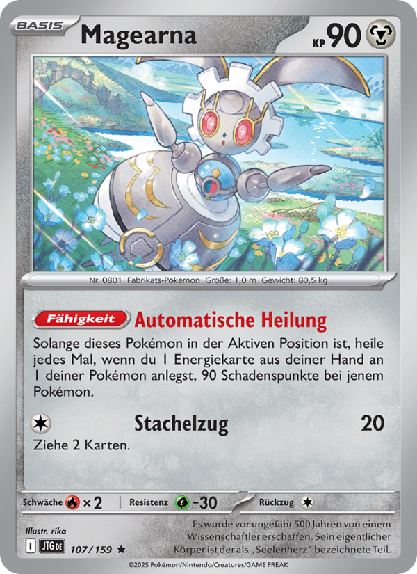 Magearna 107 — Journey Together (German Pokémon TCG card)