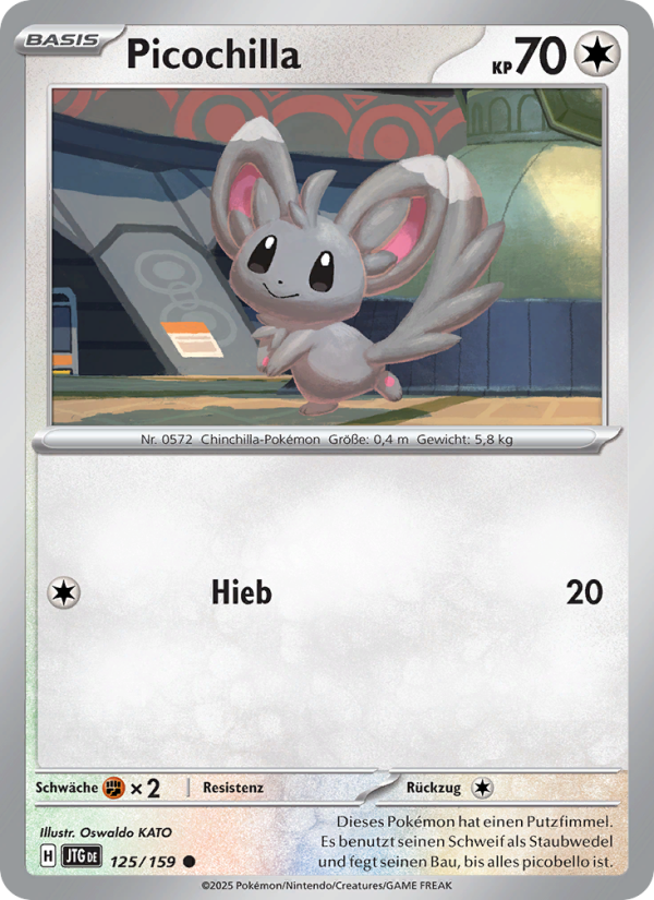 Picochilla 125 — Journey Together (German Pokémon TCG card)