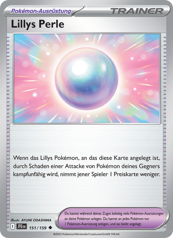 Lillys Perle 151 — Journey Together (German Pokémon TCG card)