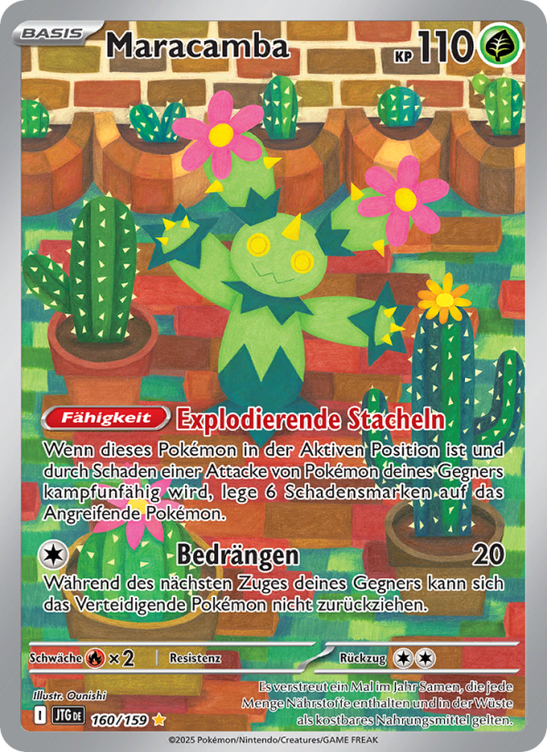 Maracamba 160 — Journey Together (German Pokémon TCG card)