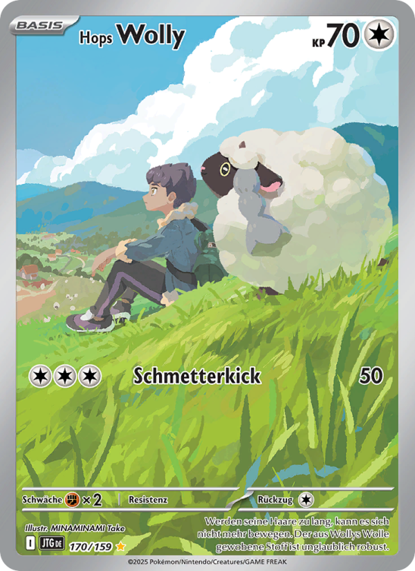 Hops Wolly 170 — Journey Together (German Pokémon TCG card)