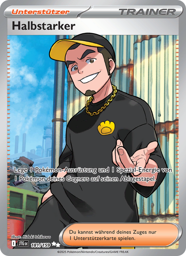 Halbstarker 181 — Journey Together (German Pokémon TCG card)