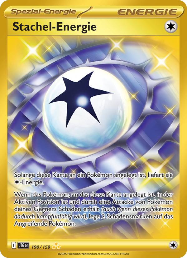 Stachel-Energie 190 — Journey Together (German Pokémon TCG card)