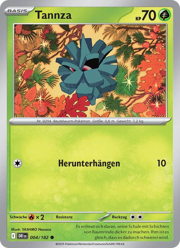 Tannza 004 — Destined Rivals (German Pokémon TCG card)