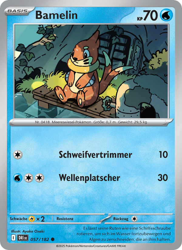 Bamelin 057 — Destined Rivals (German Pokémon TCG card)