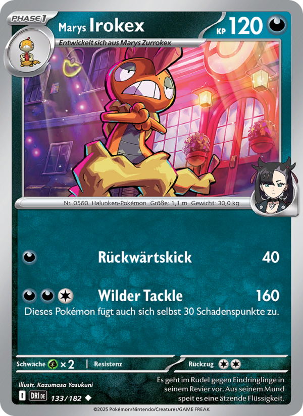 Marys Irokex 133 — Destined Rivals (German Pokémon TCG card)