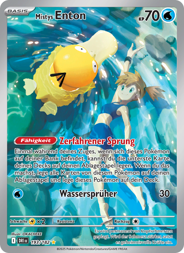Mistys Enton 193 — Destined Rivals (German Pokémon TCG card)