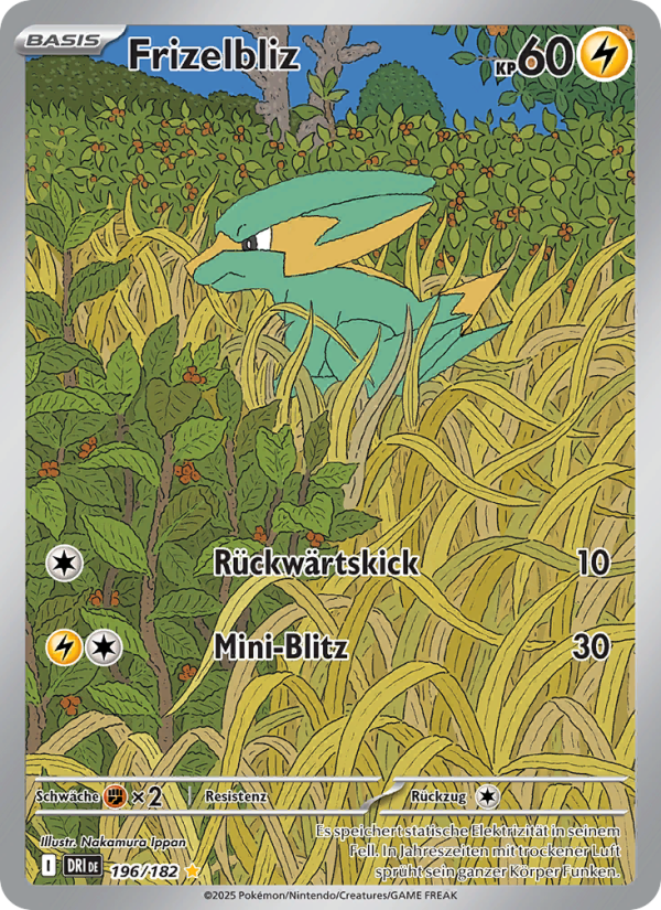 Frizelbliz 196 — Destined Rivals (German Pokémon TCG card)