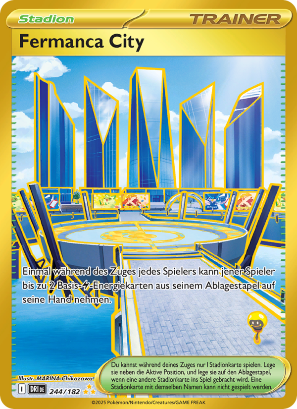 Fermanca City 244 — Destined Rivals (German Pokémon TCG card)