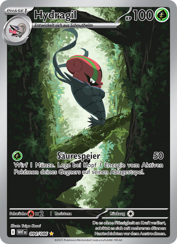 Hydragil 094 — Weiße Flammen (German Pokémon TCG card)