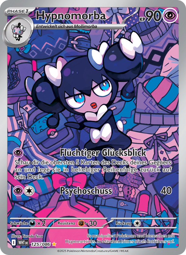 Hypnomorba 125 — Weiße Flammen (German Pokémon TCG card)