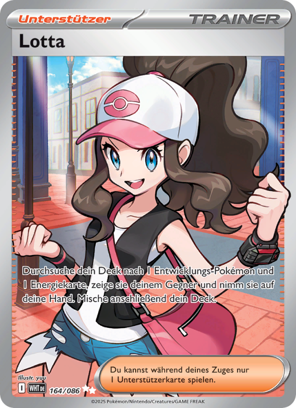 Lotta 164 — Weiße Flammen (German Pokémon TCG card)