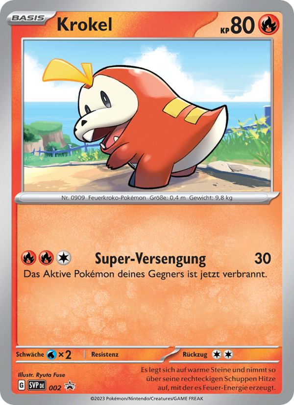 Krokel 002 — SVP Black Star Promos (German Pokémon TCG card)