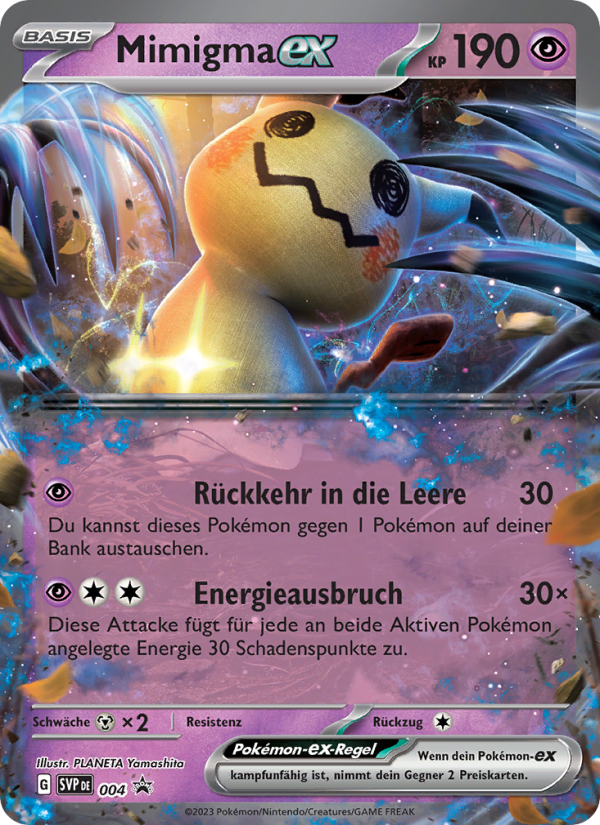 Mimigma-ex 004 — SVP Black Star Promos (German Pokémon TCG card)