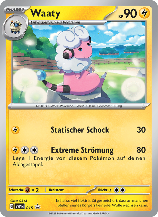Waaty 015 — SVP Black Star Promos (German Pokémon TCG card)
