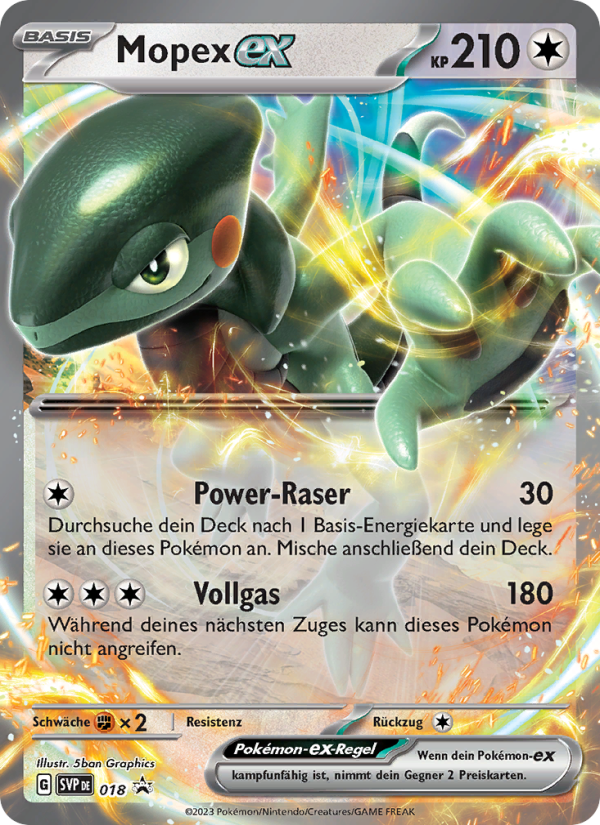 Mopex-ex 018 — SVP Black Star Promos (German Pokémon TCG card)