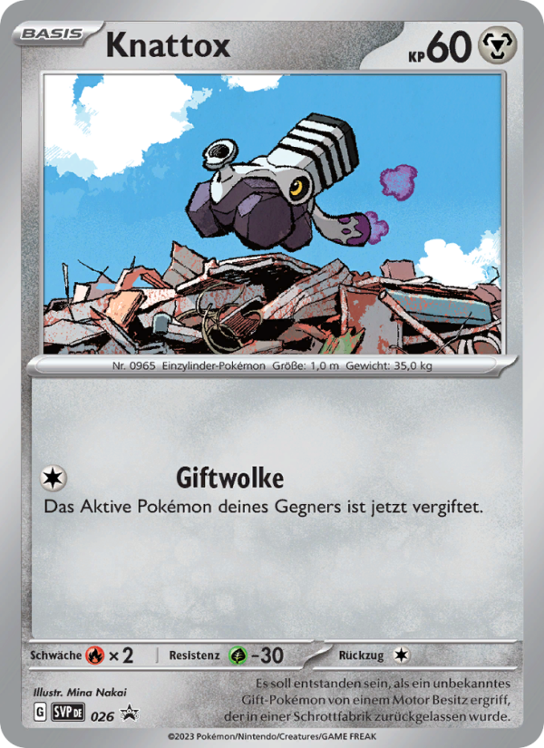 Knattox 026 — SVP Black Star Promos (German Pokémon TCG card)