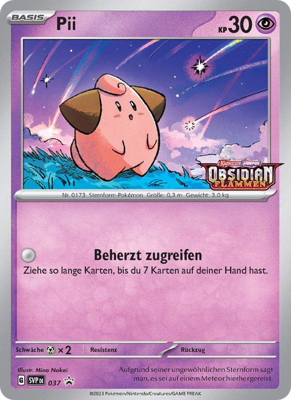Pii 037 — SVP Black Star Promos (German Pokémon TCG card)
