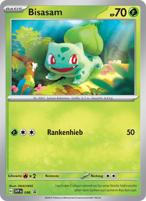 Bisasam 046 — SVP Black Star Promos (German Pokémon TCG card)
