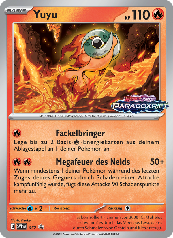 Yuyu 057 — SVP Black Star Promos (German Pokémon TCG card)