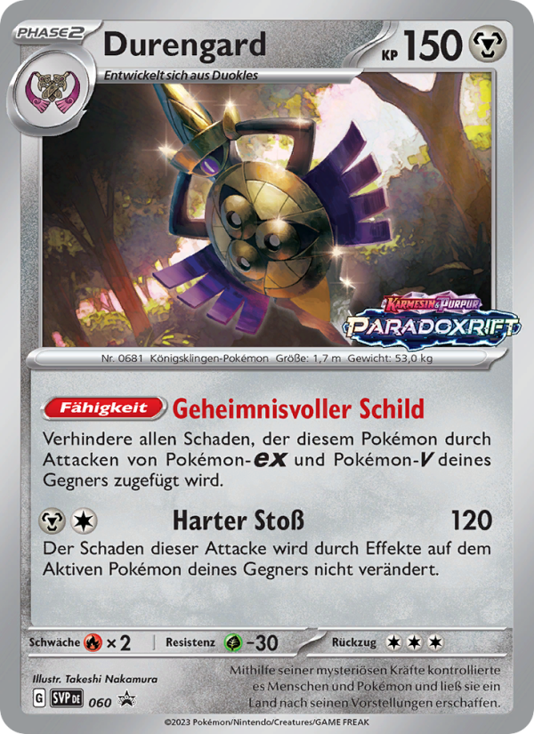 Durengard 060 — SVP Black Star Promos (German Pokémon TCG card)