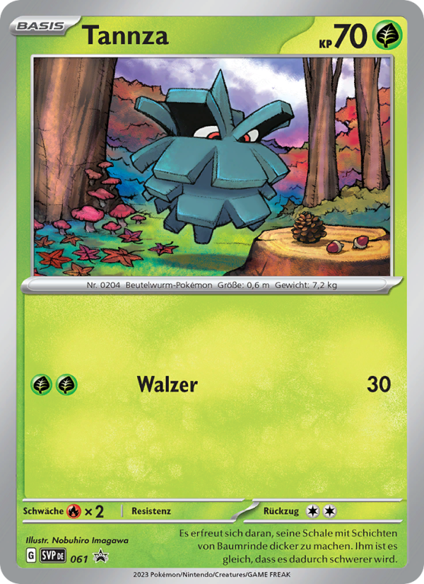 Tannza 061 — SVP Black Star Promos (German Pokémon TCG card)