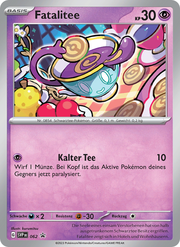 Fatalitee 062 — SVP Black Star Promos (German Pokémon TCG card)