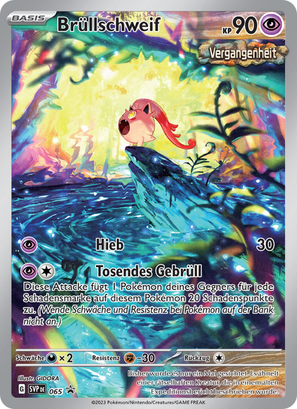 Brüllschweif 065 — SVP Black Star Promos (German Pokémon TCG card)