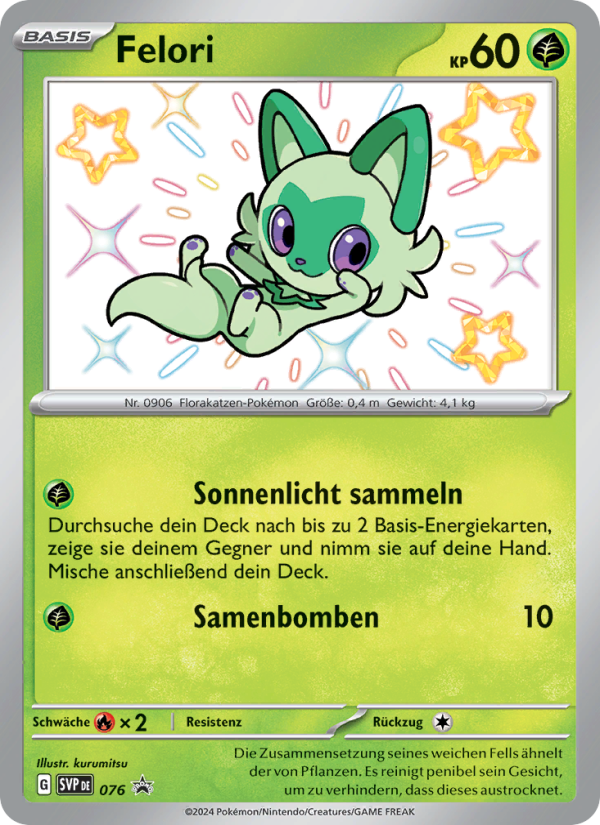 Felori 076 — SVP Black Star Promos (German Pokémon TCG card)