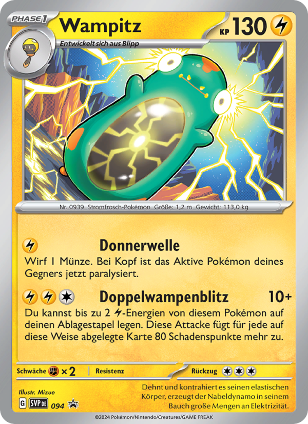 Wampitz 094 — SVP Black Star Promos (German Pokémon TCG card)