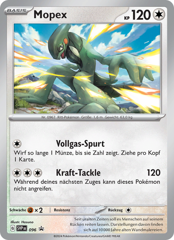Mopex 096 — SVP Black Star Promos (German Pokémon TCG card)