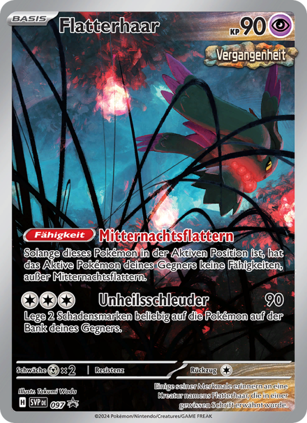 Flatterhaar 097 — SVP Black Star Promos (German Pokémon TCG card)