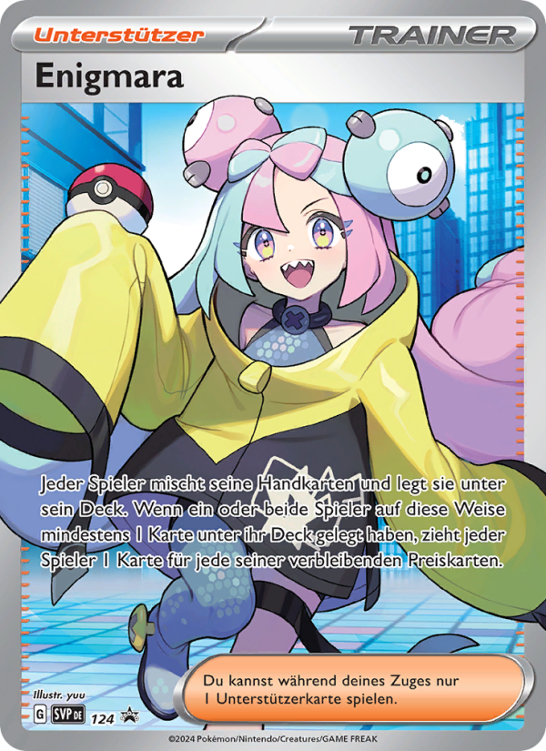 Enigmara 124 — SVP Black Star Promos (German Pokémon TCG card)