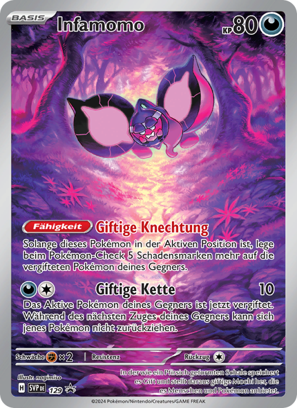 Infamomo 129 — SVP Black Star Promos (German Pokémon TCG card)