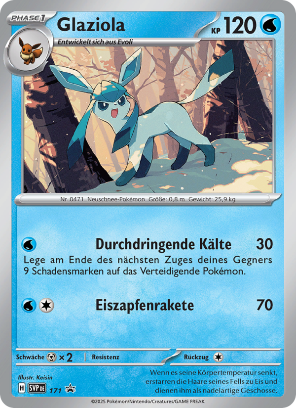 Glaziola 171 — SVP Black Star Promos (German Pokémon TCG card)
